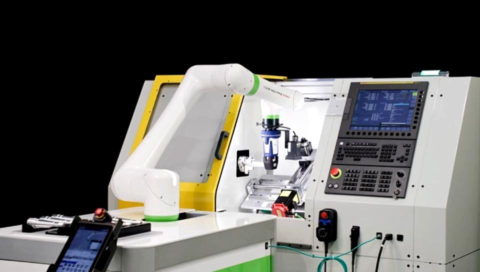 CRX-20iAL協(xié)作機(jī)器人機(jī)床自動化上下取送料