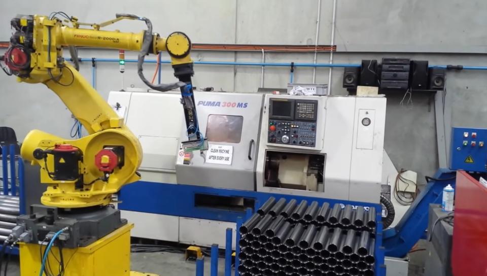R-2000iC/210L機(jī)床自動化上下料