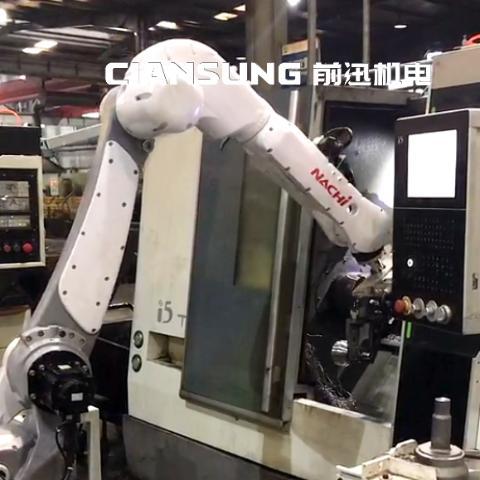 那智機(jī)器人汽車(chē)零部件加工工作站